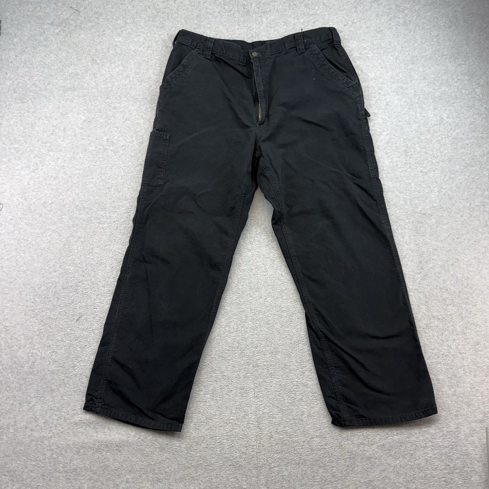 Carhartt B151 BLK Carpenter Pants Mens‎ 40x32 Dungaree Fit